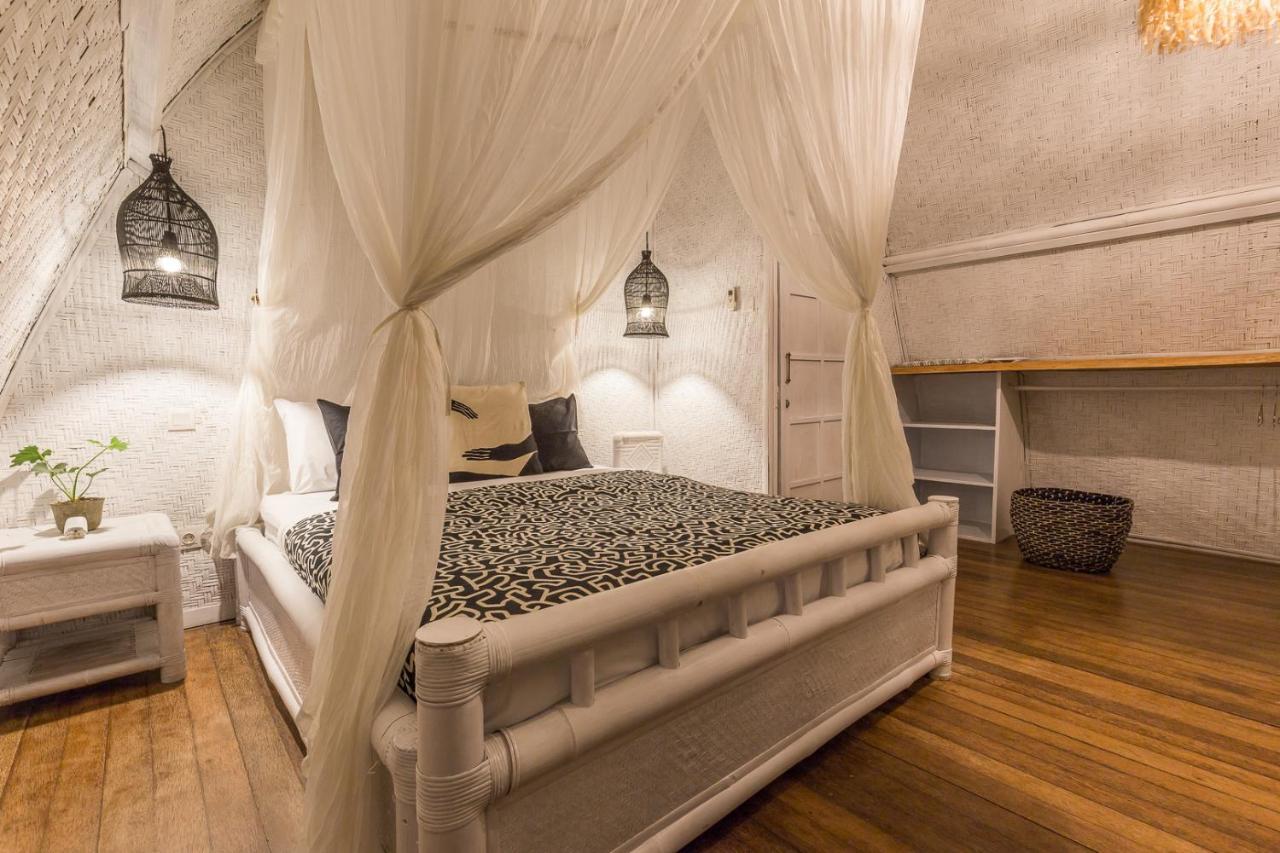 坎古Eco Bamboo Bungalow 4别墅 外观 照片