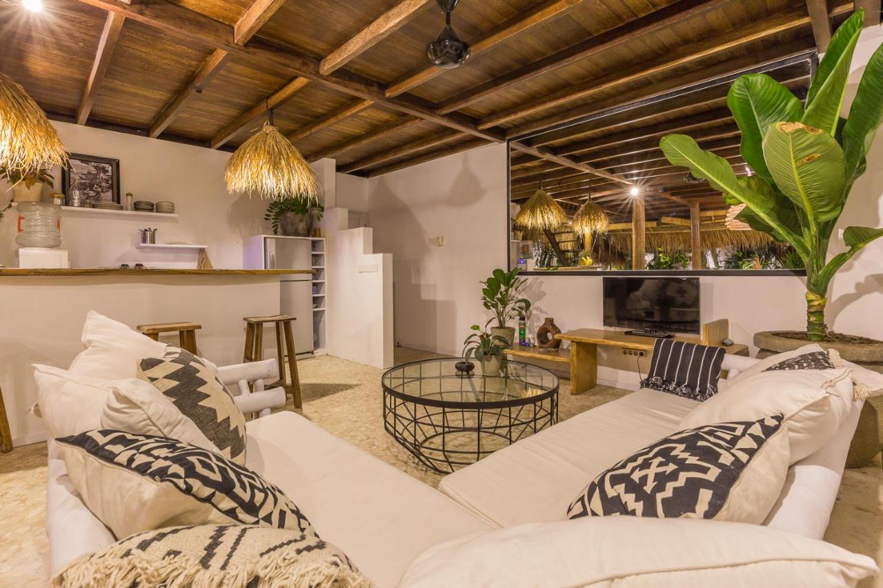 坎古Eco Bamboo Bungalow 4别墅 外观 照片