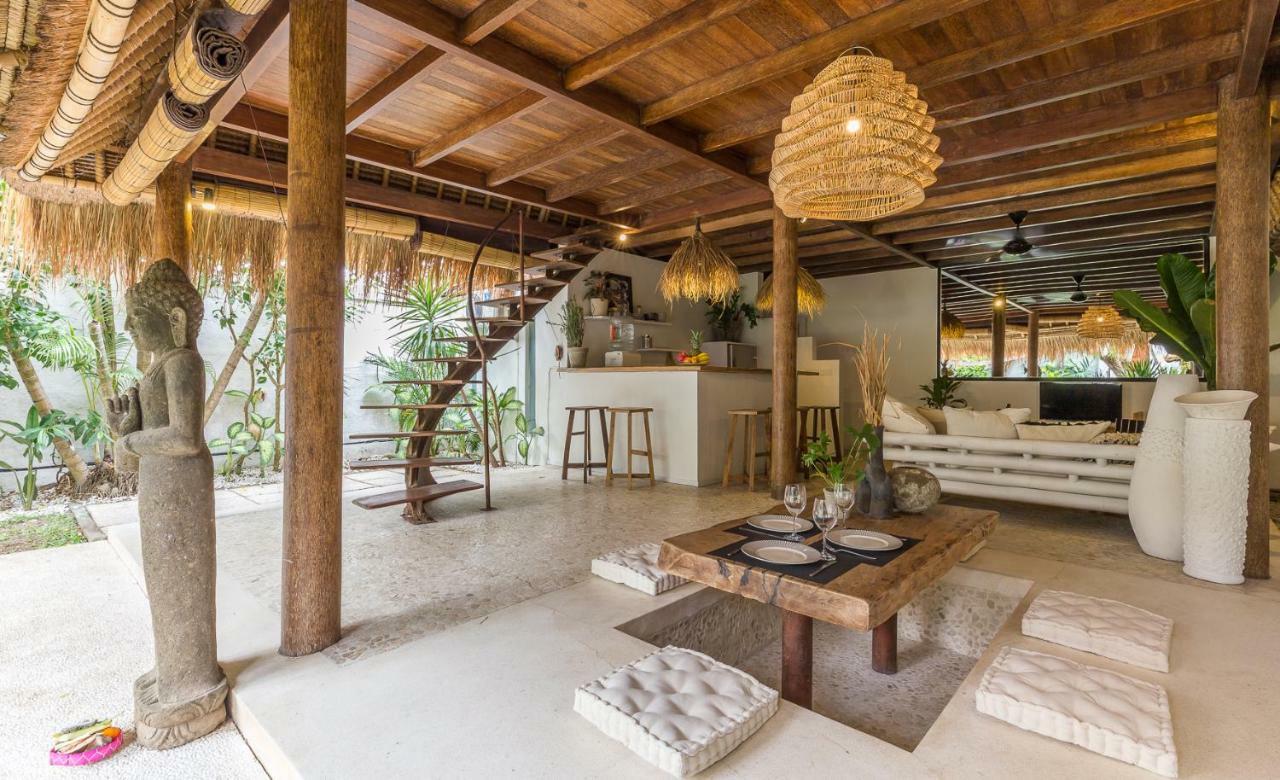 坎古Eco Bamboo Bungalow 4别墅 外观 照片