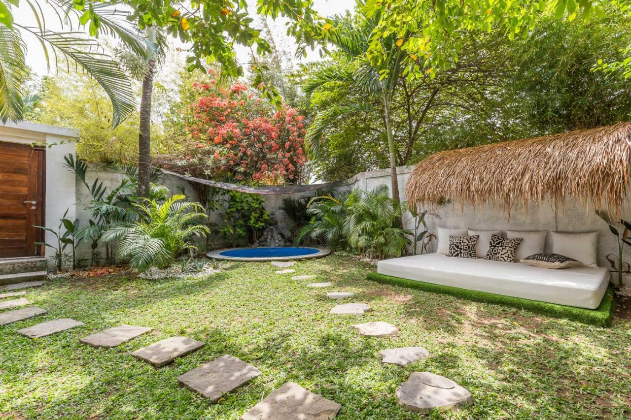 坎古Eco Bamboo Bungalow 4别墅 外观 照片